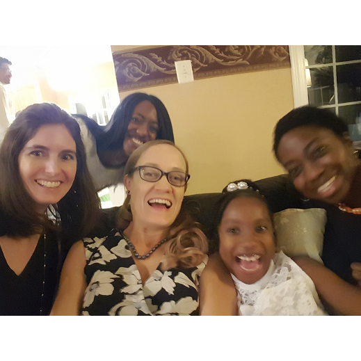 The girls...