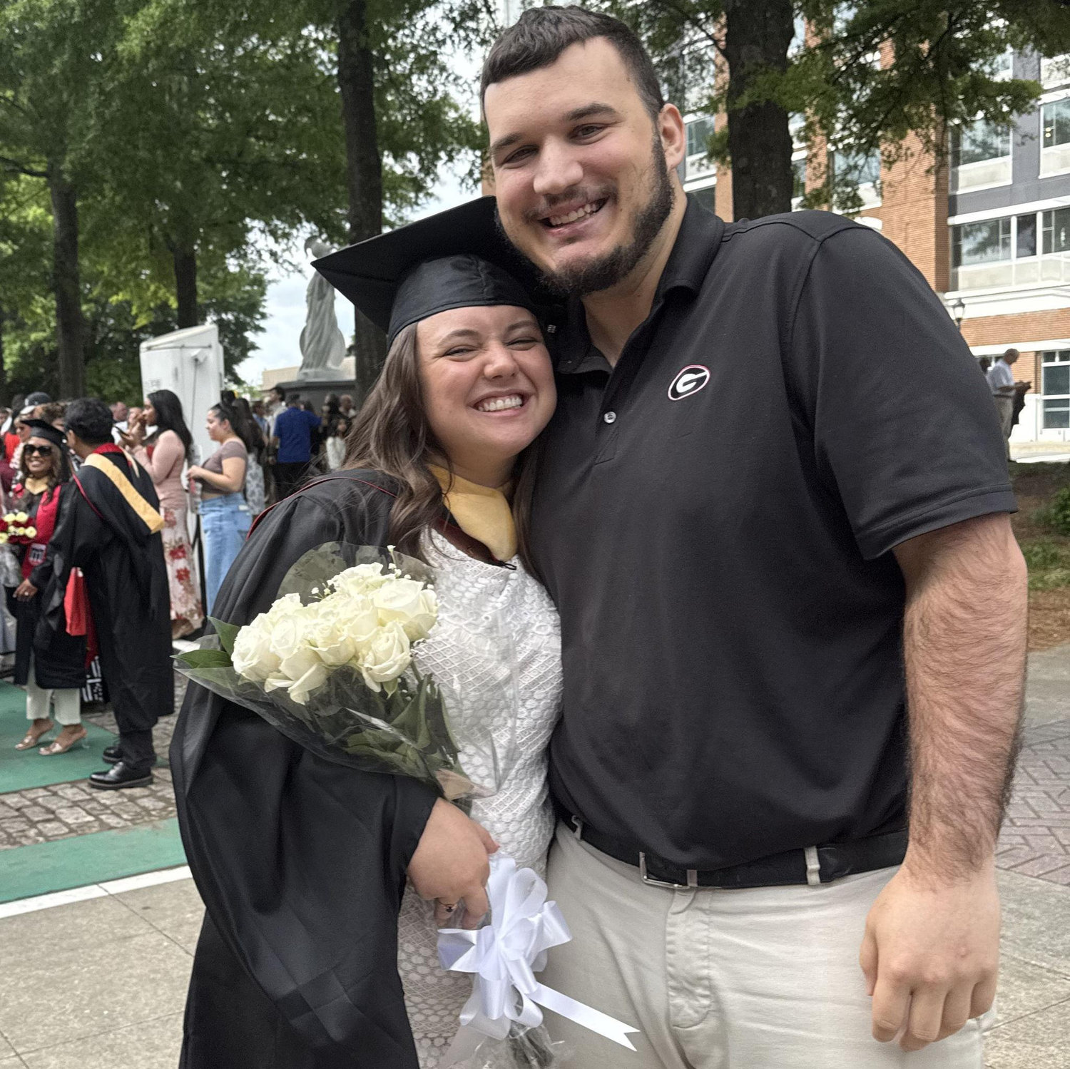Olivia's MSW graduation May 2025