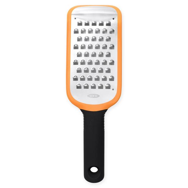 OXO Good Grips® Coarse Etched Grater in Orange