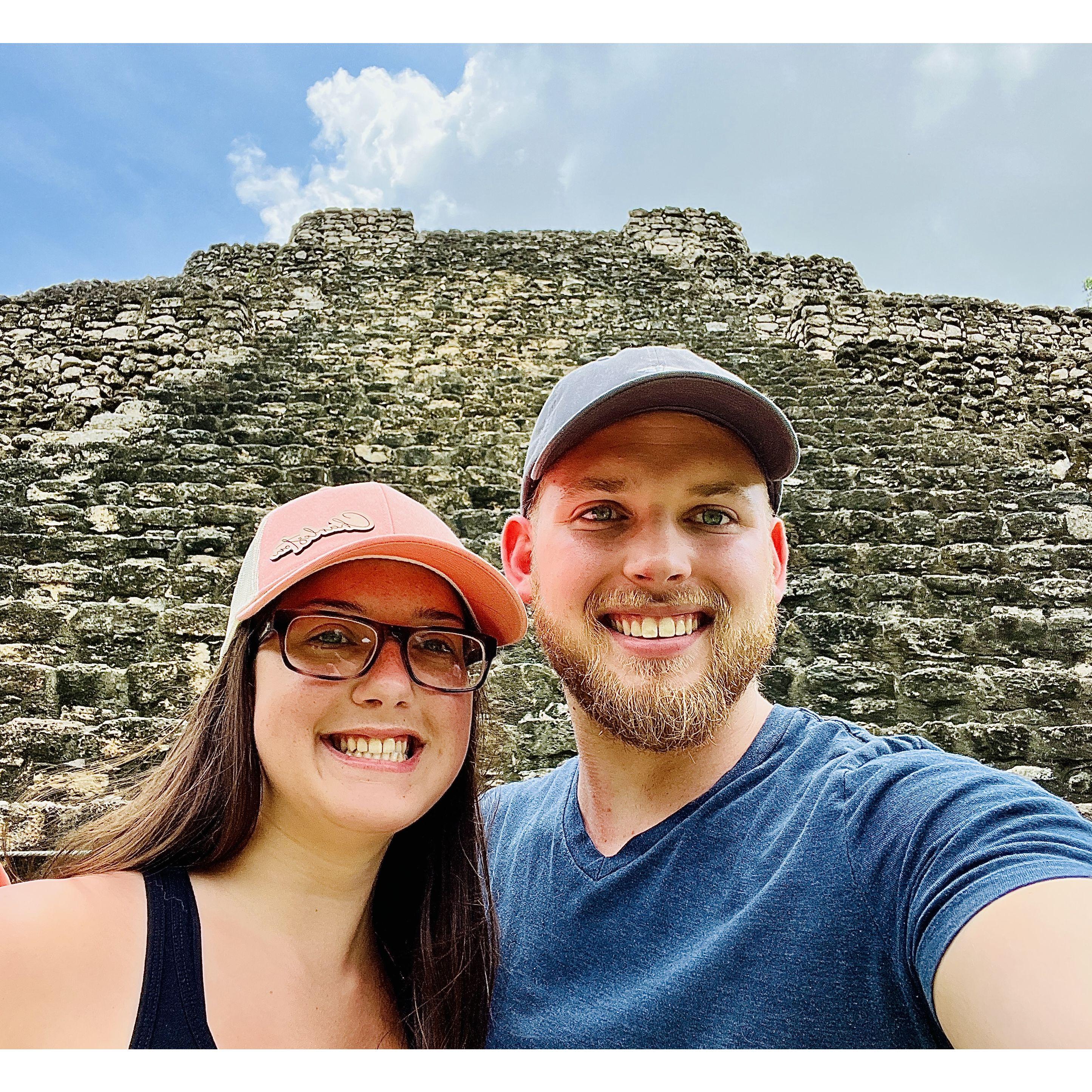 Mayan ruins in Mexico during our Summer Cruise