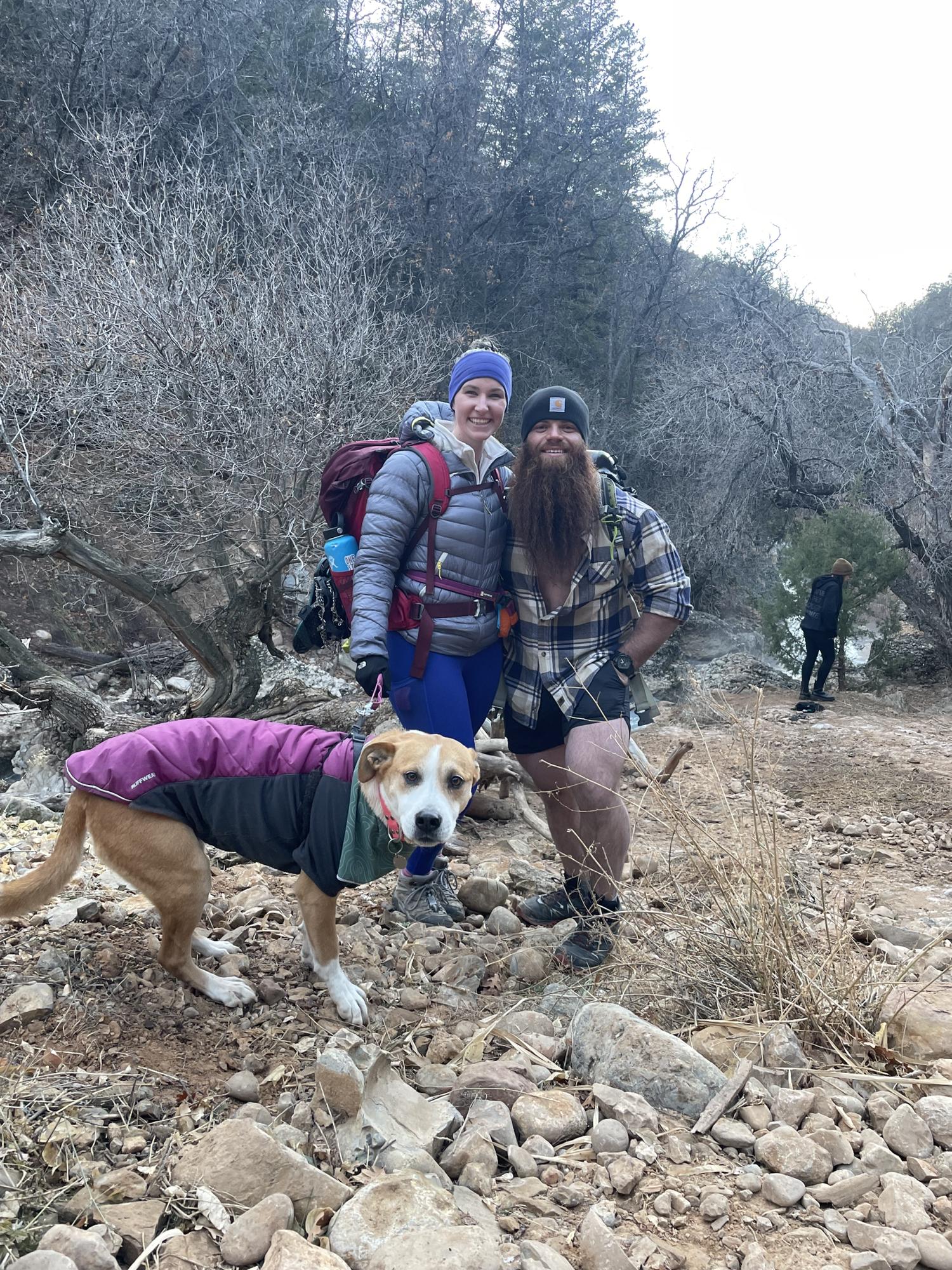 Hot spring hike - a winter tradition