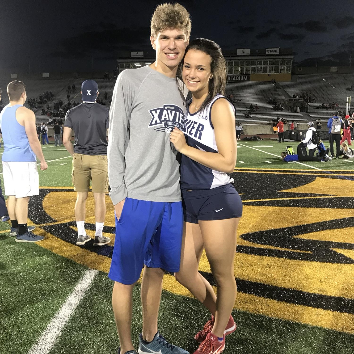 Sam loved coming to 5 hour long track meets only to watch me run for an average of 100 seconds!