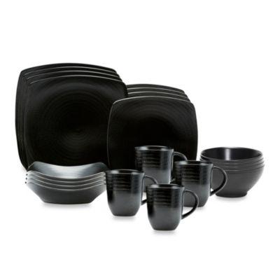 Red Vanilla Black Rice 20-Piece Dinnerware Set