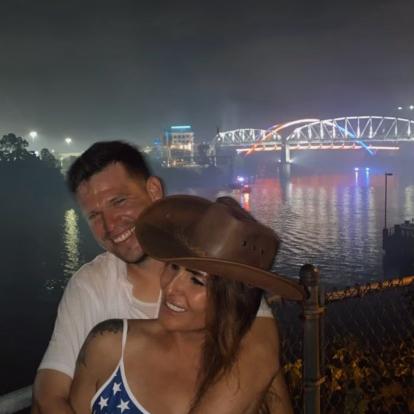 “Love is the fireworks in my soul when I’m with you!!” Engagement Celebration in Nashville. 7.4.23