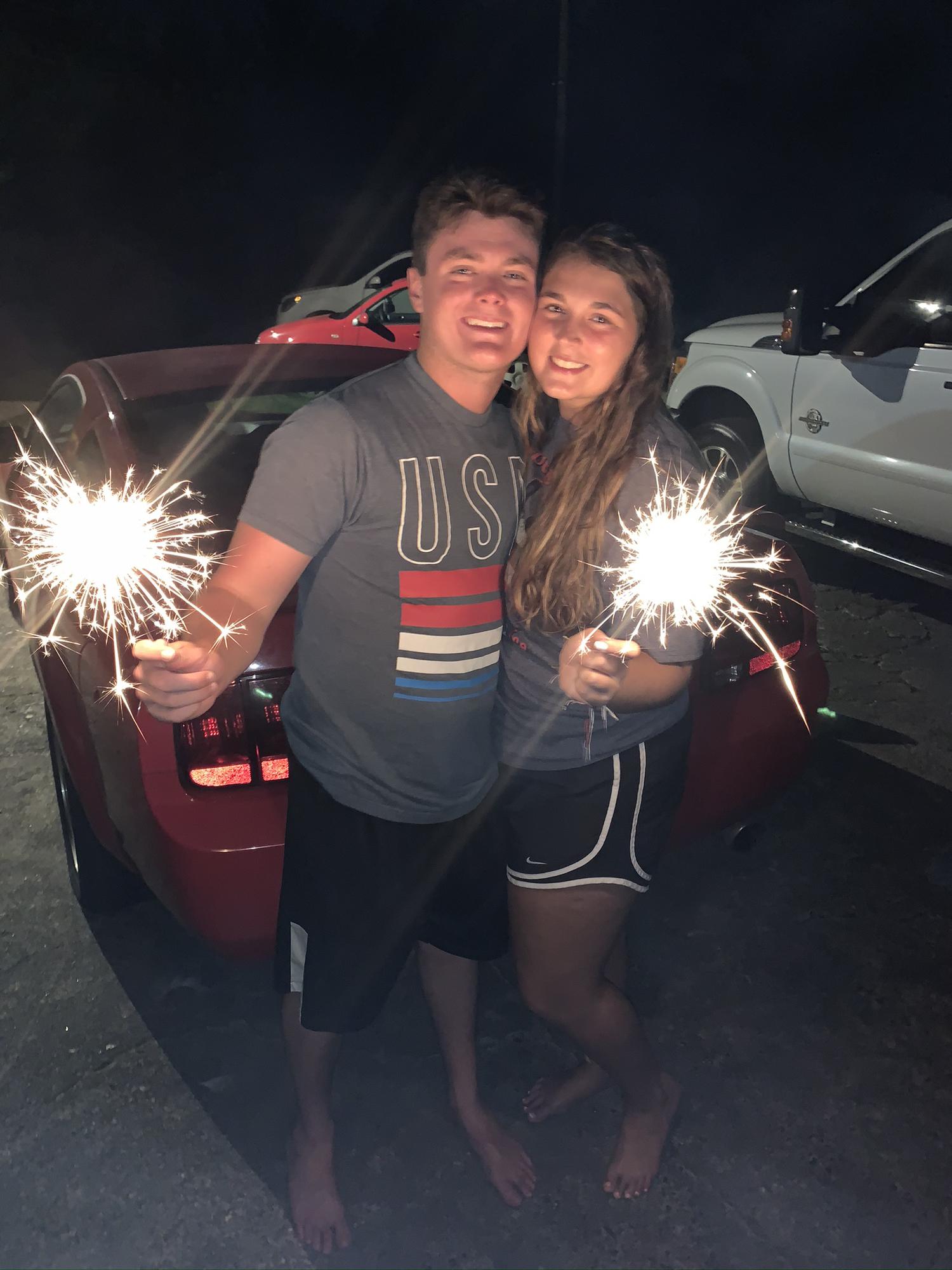 Our first 4th of July together