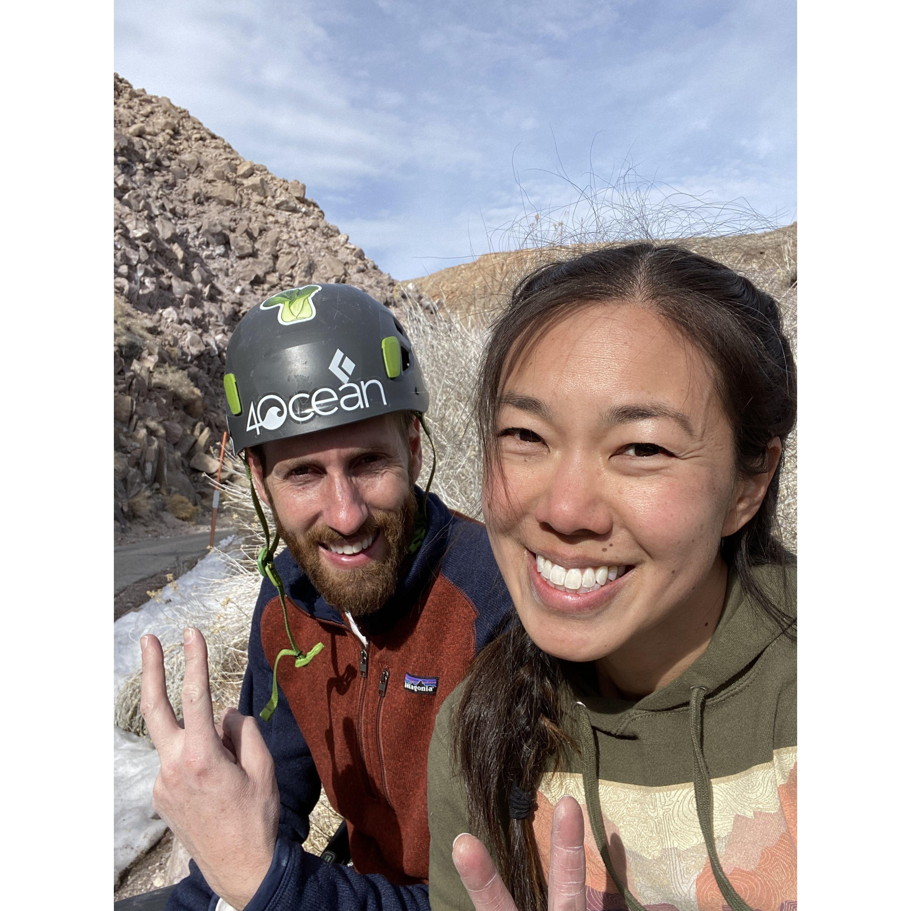 Outdoor climbing adventures are our favorite