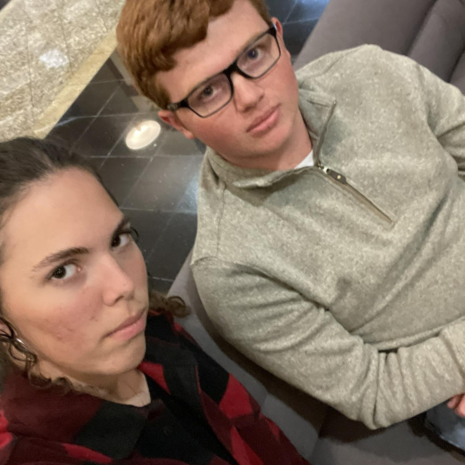 Selfie from right after our first date