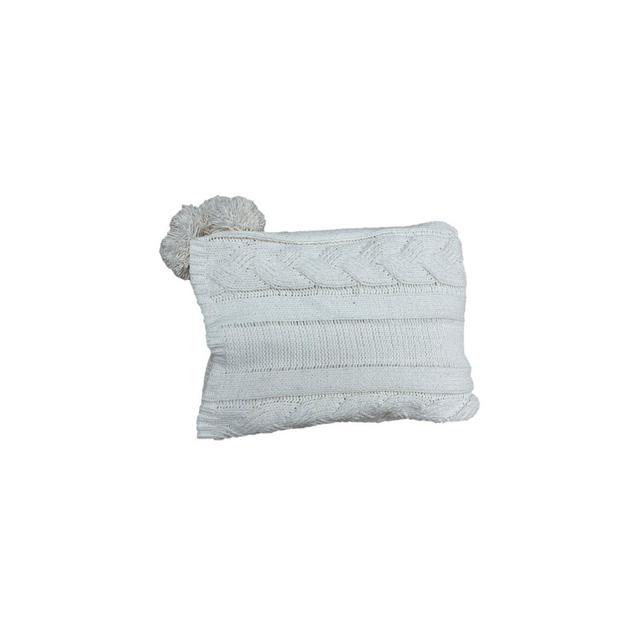 Bee & Willow™ Chenille Cable Knit Throw Blanket in Ivory