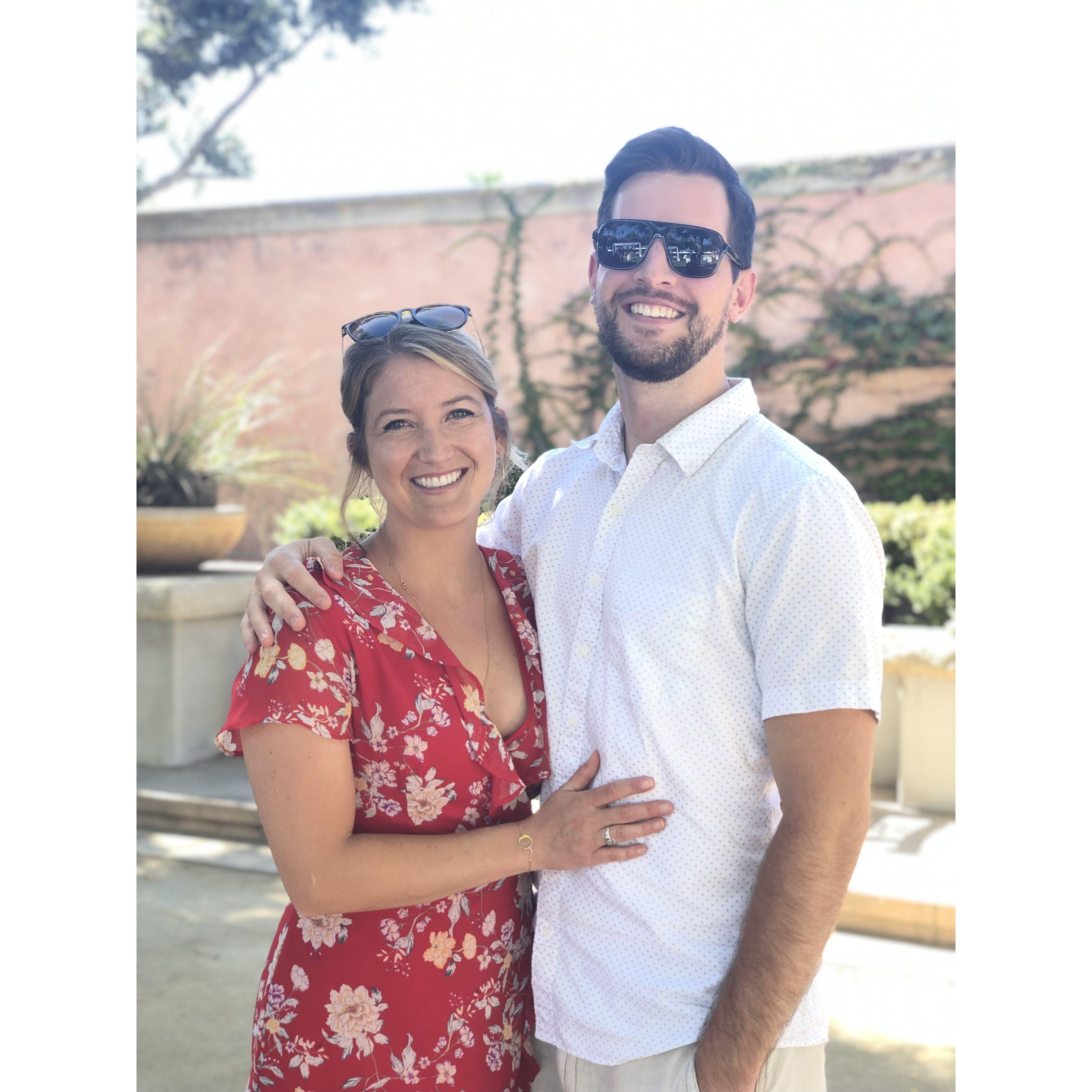 Natalie Ford & her partner Zach Morrill- Winter