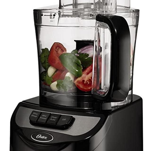Oster FPSTFP1355 2-Speed 10-Cup Food Processor, 500-watt, Black