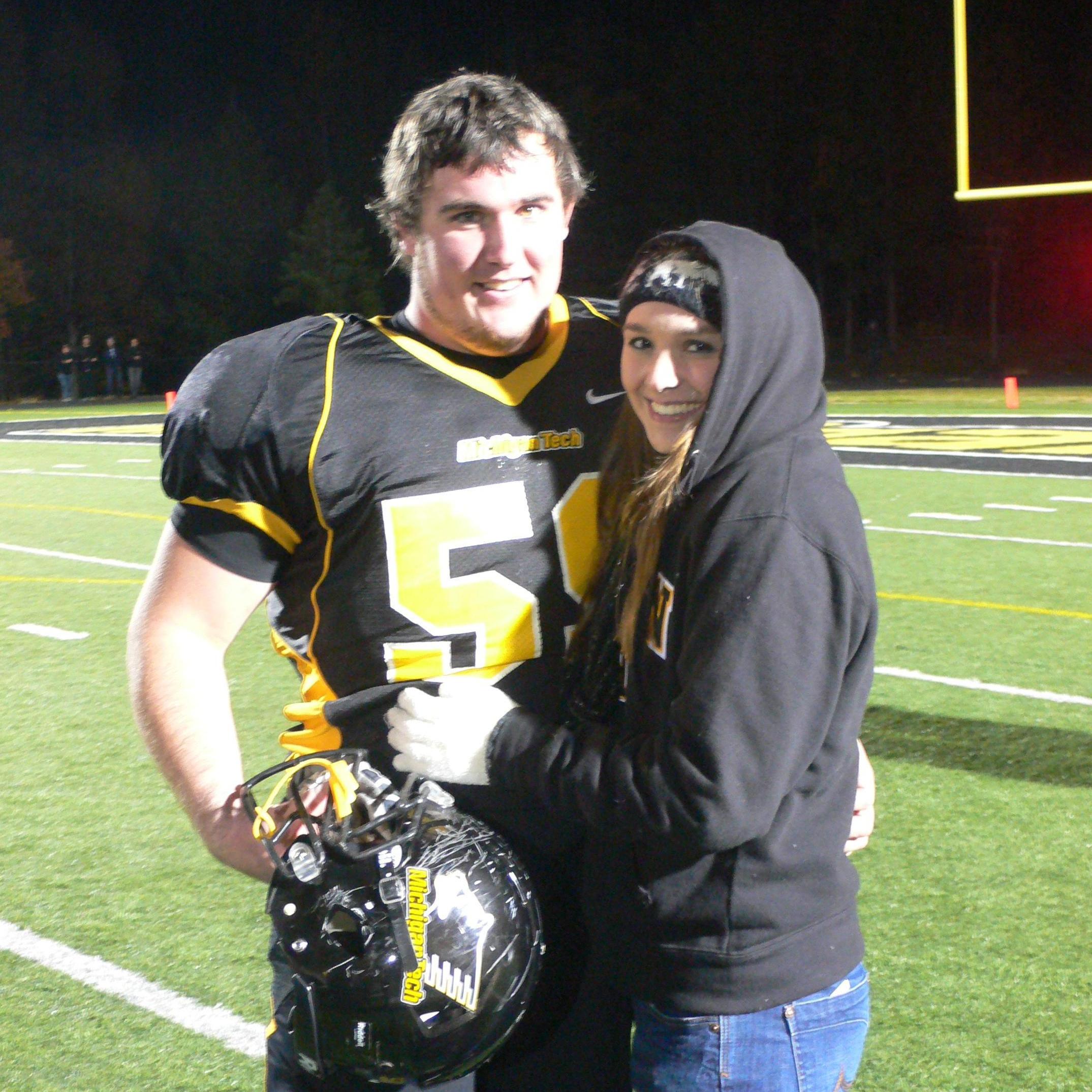 First night game I had seen at Michigan Tech- Fall 2013