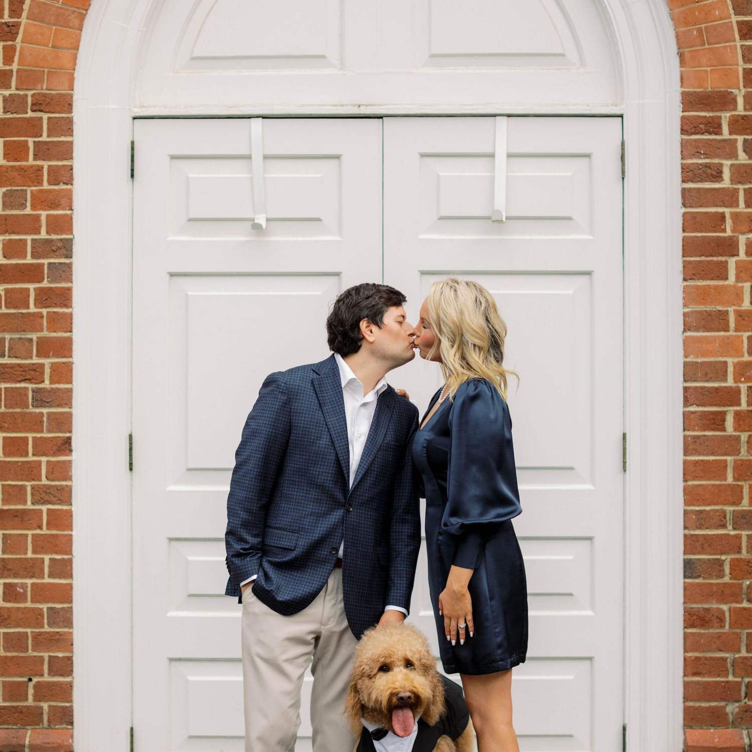 We'll meet you here for the ceremony! Just without Teddy this time.
