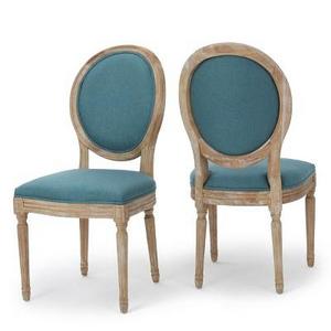 Phinnaeus Dining Chair - Dark Teal (Set of 2) - Christopher Knight Home