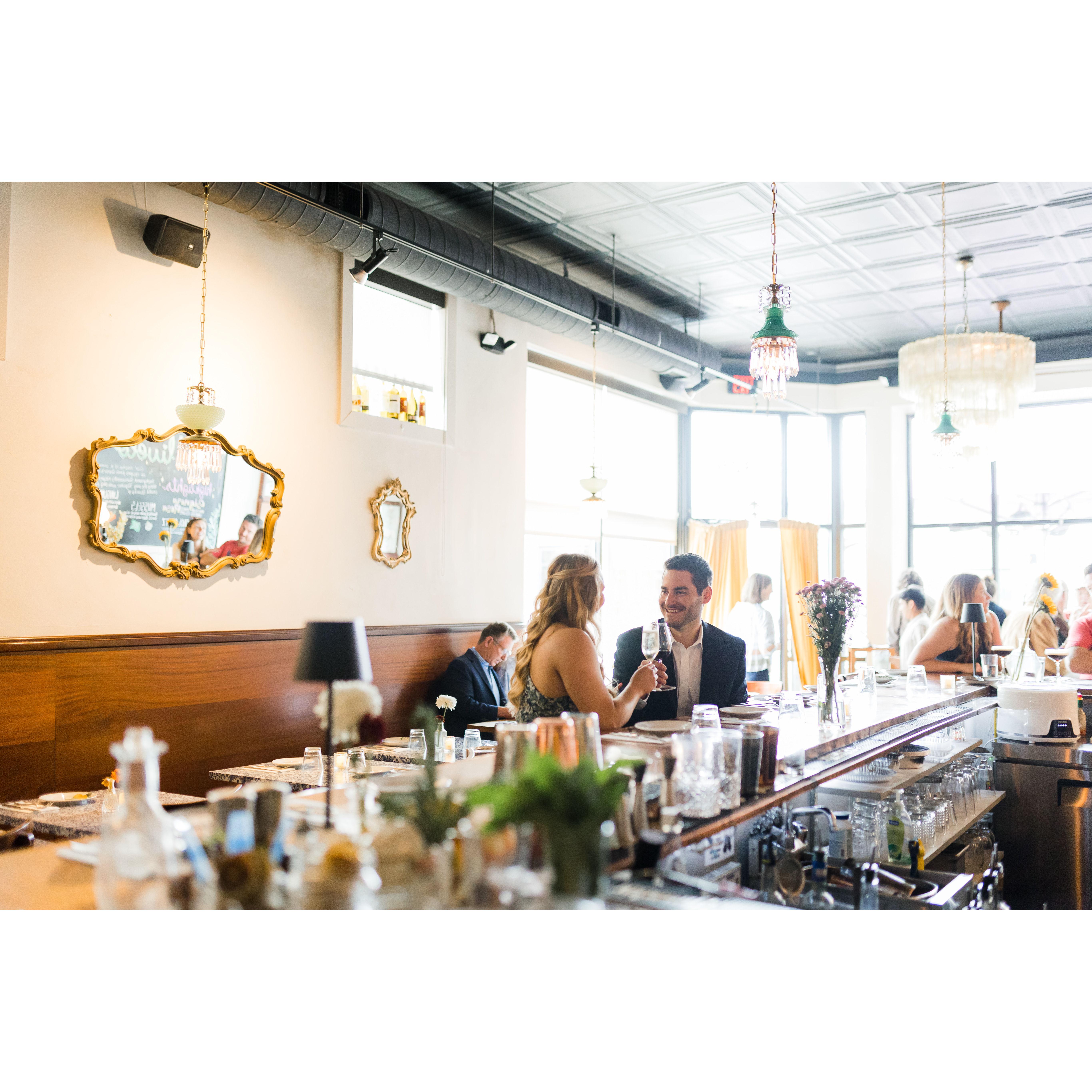 One of our favorite restaurants, Uliveto!