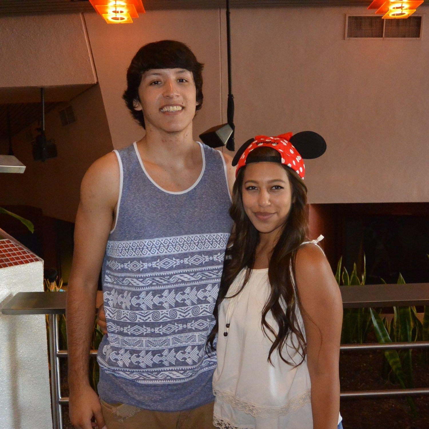 First of many dates at the Happiest Place on Earth.