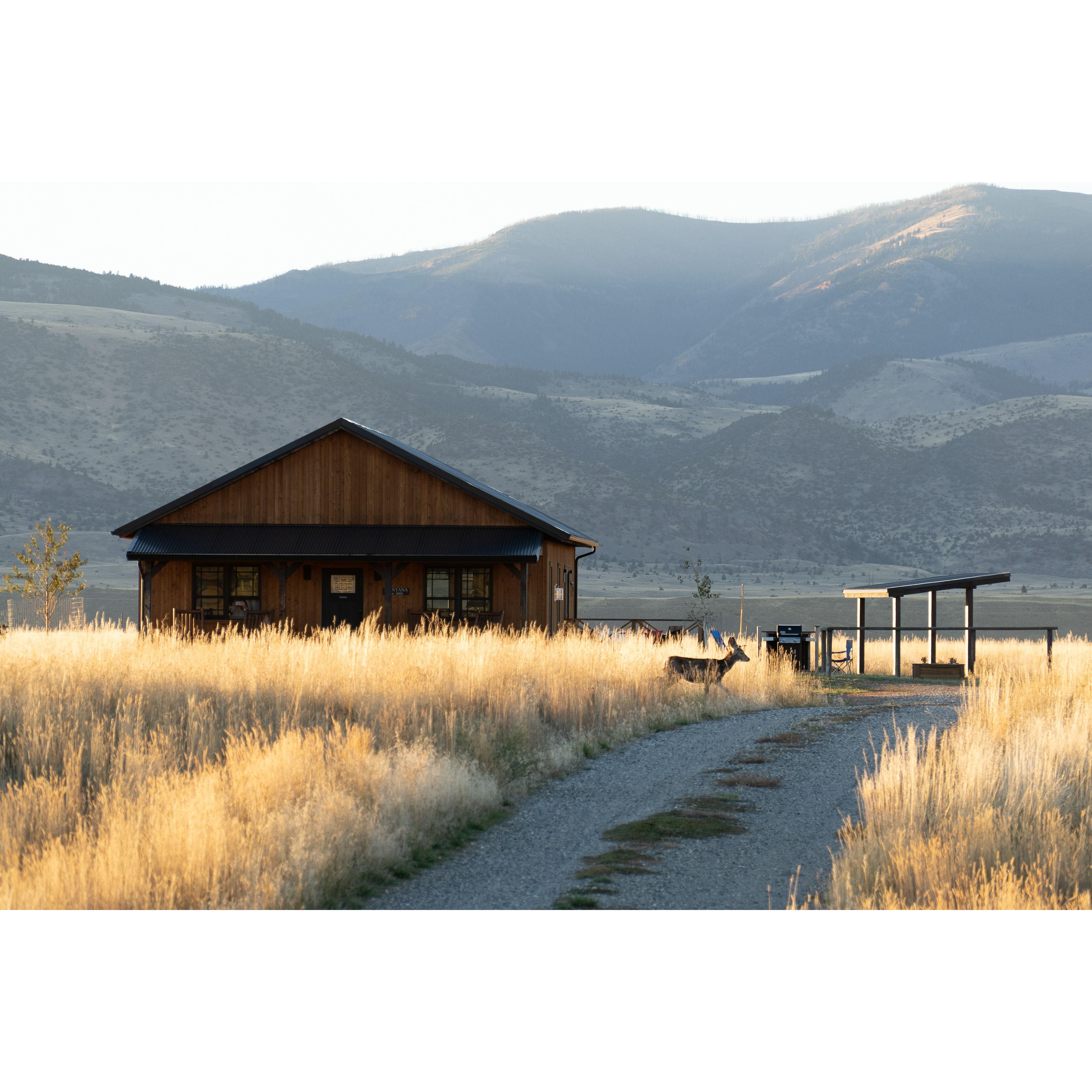 This is the location Joelle (10/2020) and Nick (10/2022) fell in love with Paradise Valley, MT. Lone Cactus Cottage is a treasure.