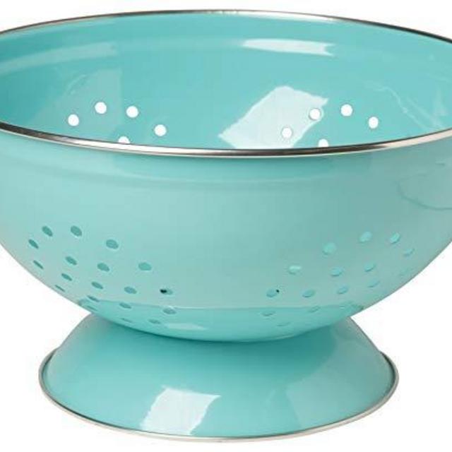 Turquoise Colander