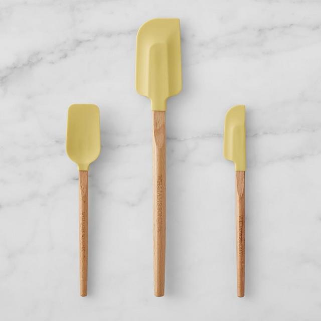 Lemon Yellow Spatulas, Set of 3