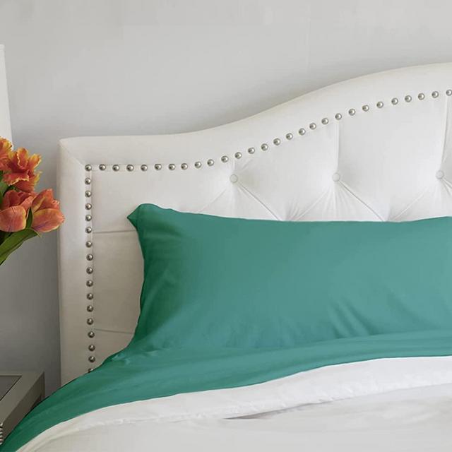 PeachSkinSheets The Real Teal Sheet Set - 1500tc Level of Softness - Extra Soft Cooling Sheets for Hot Sleepers and Night Sweats - Regular King Size