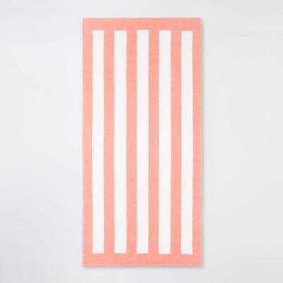 Cabana Stripe Beach Towel - Sun Squad™