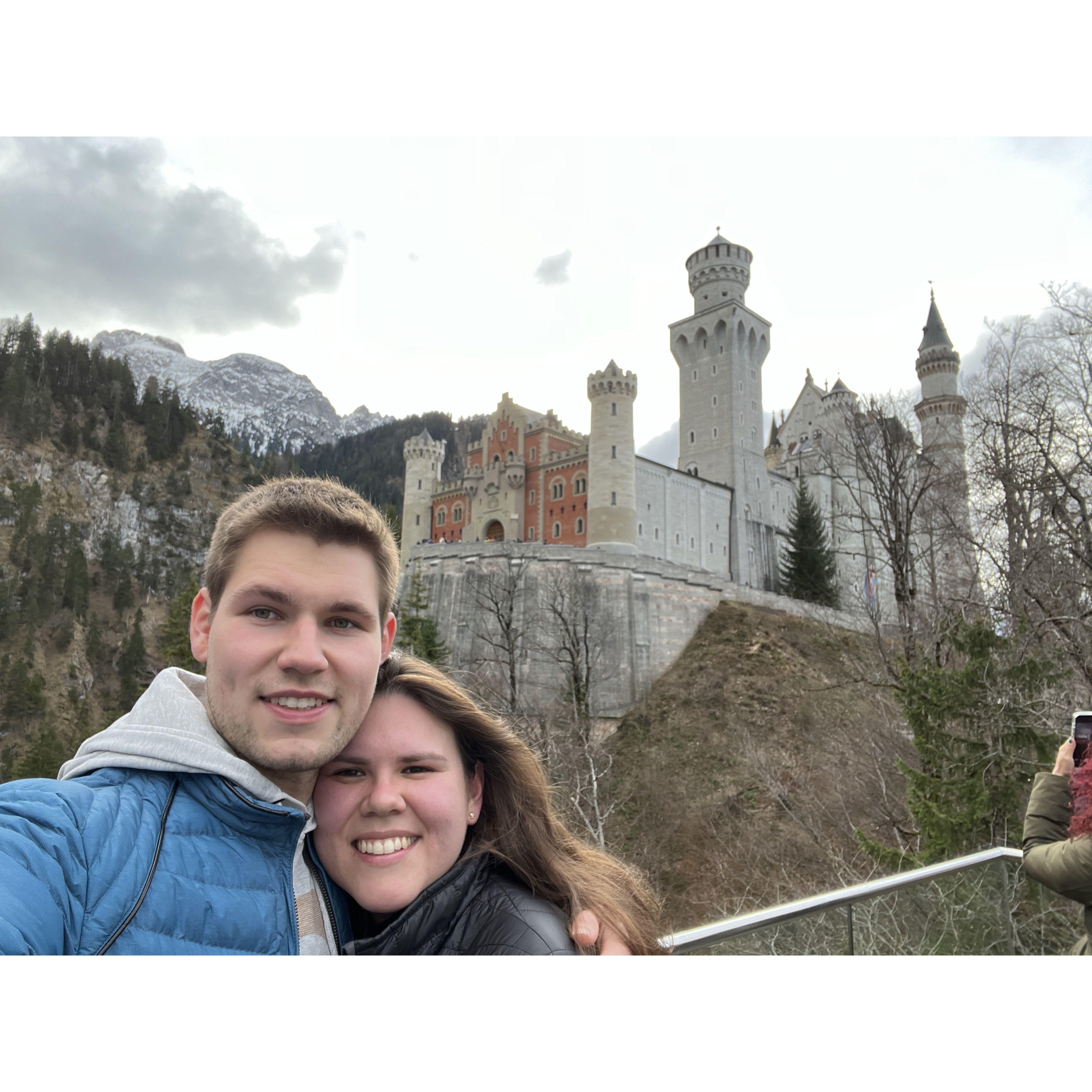 Schloss Neuschwanstein, Germany Dec 2023