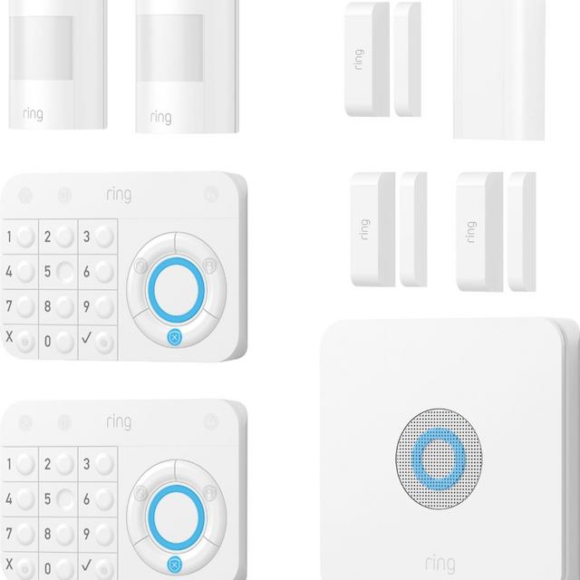 Ring - Alarm Starter Home Security Kit - White