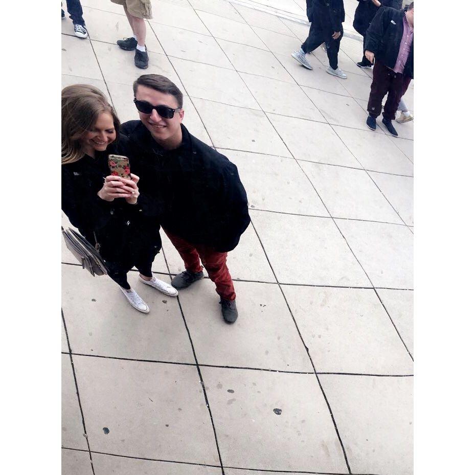 Chicago - Our 1st Photo Together