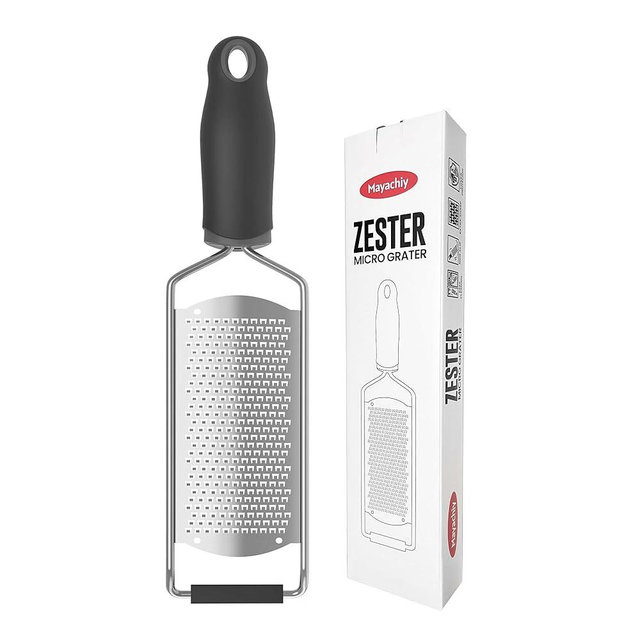 Cheese Grater, Lemon Zester, Fine Cheese Grater with Handle, Width 2.5 inch