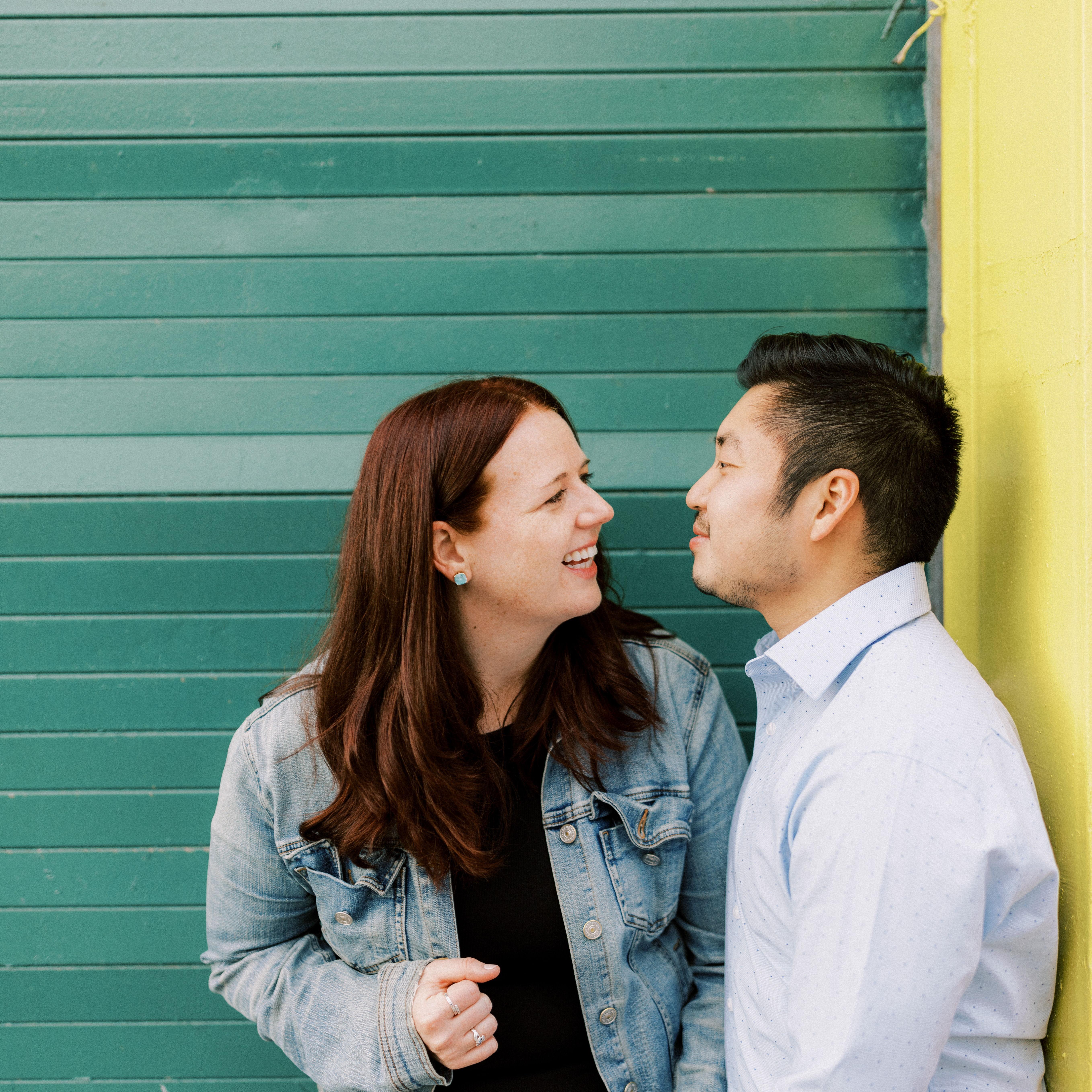 From our engagement photos with our amazing photographer