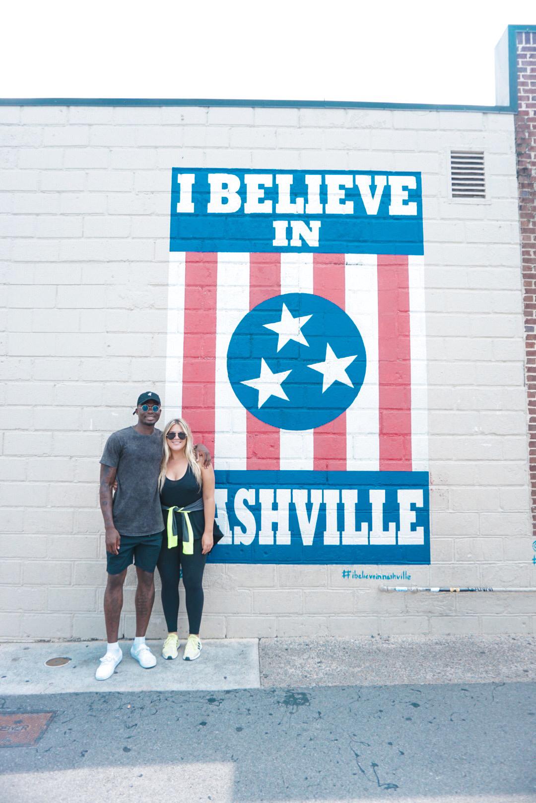 Visiting Caroline’s sister and bro n law in Nashville!