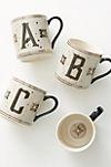 Tiled Margot Monogram Mug - "J"