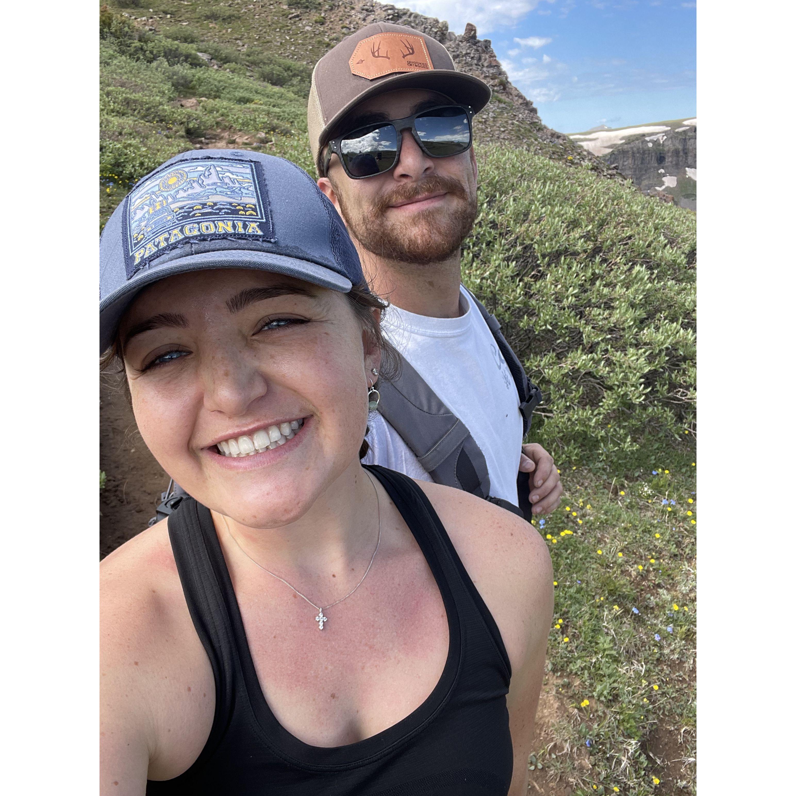 Our first hike together