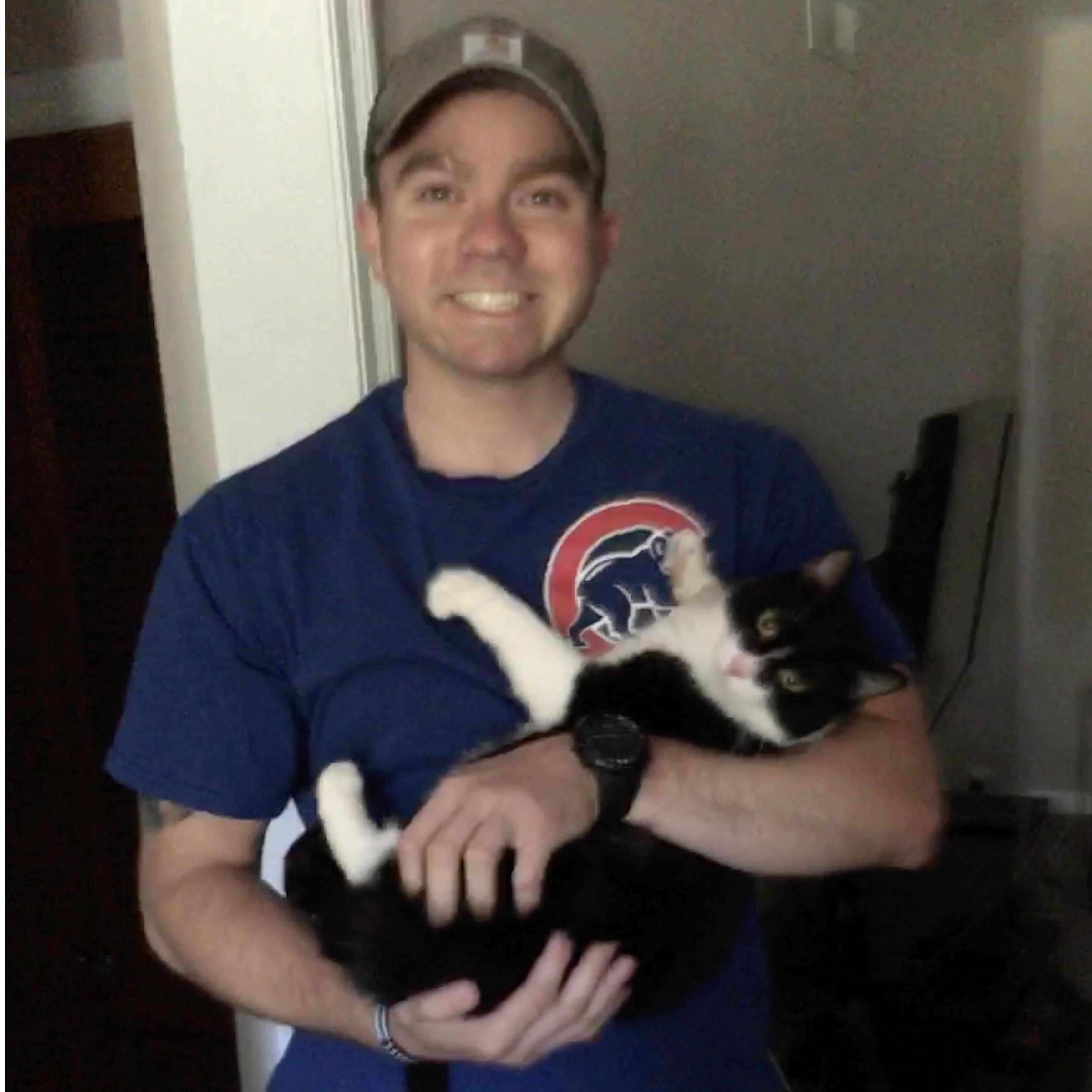 First day with our 1st fur child and Nick's favorite, Sophia
