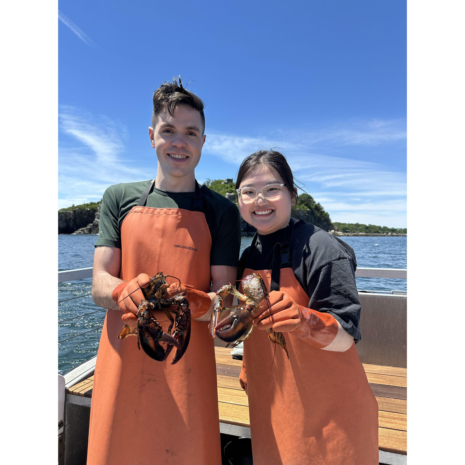 Jun 2024: lobstering in Portland, Maine