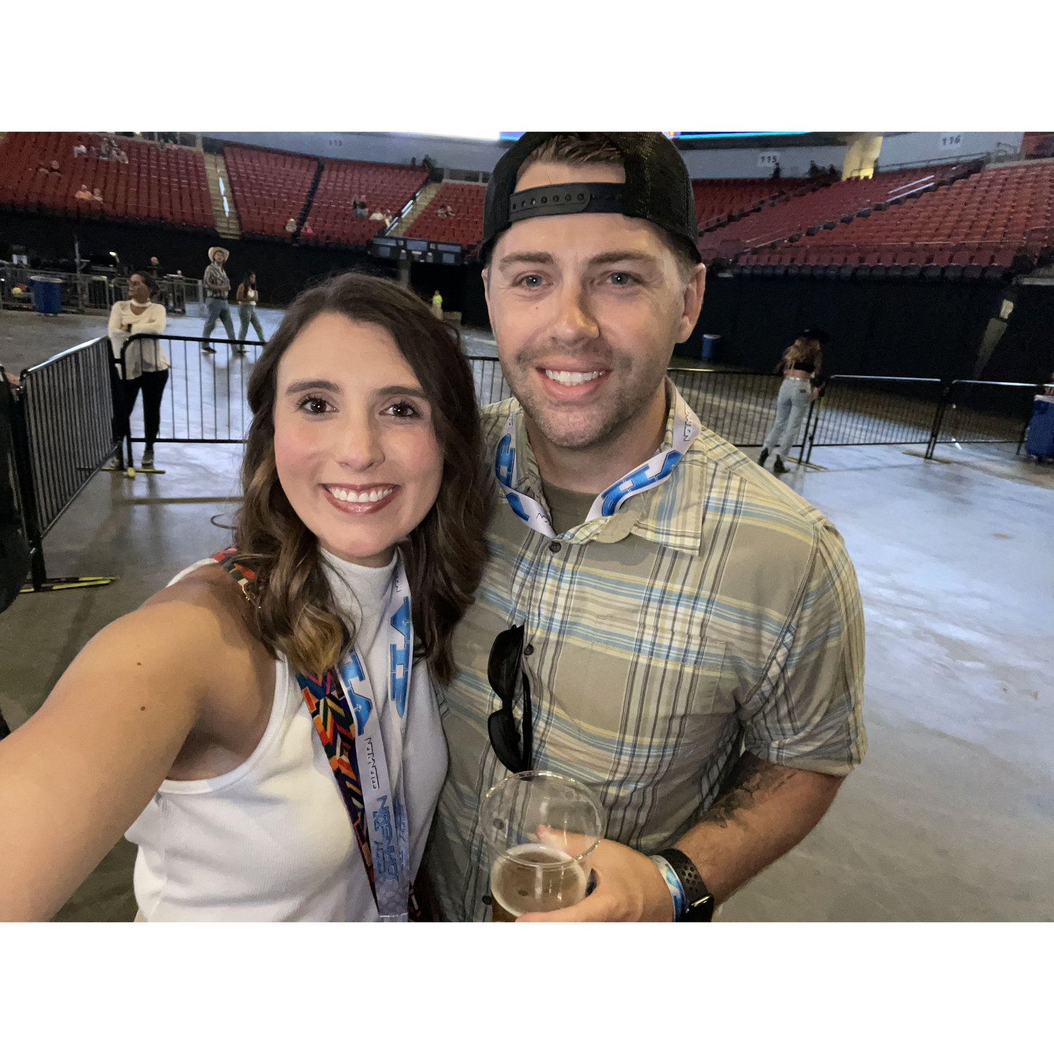 Our first concert together! Cody Johnson - Lincoln, NE