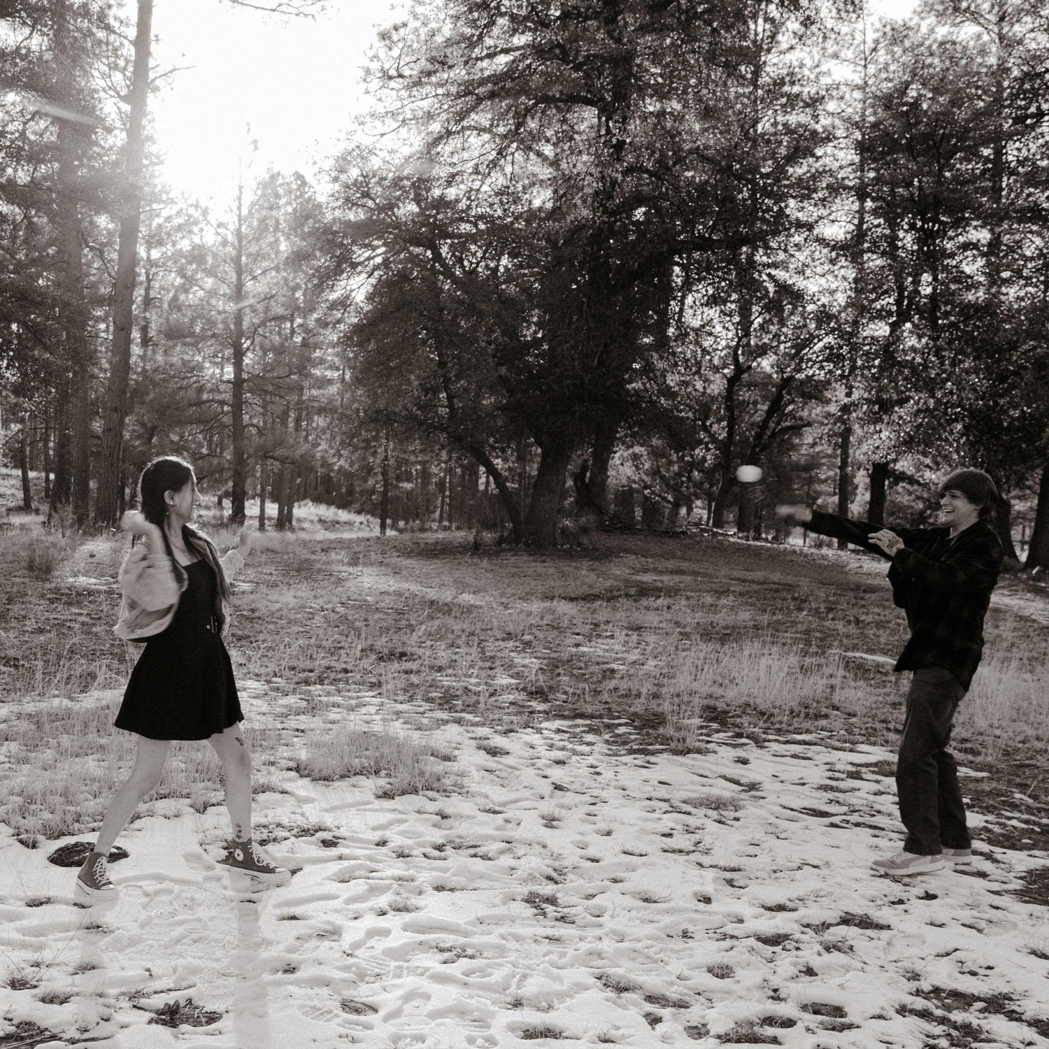 Snow fight?