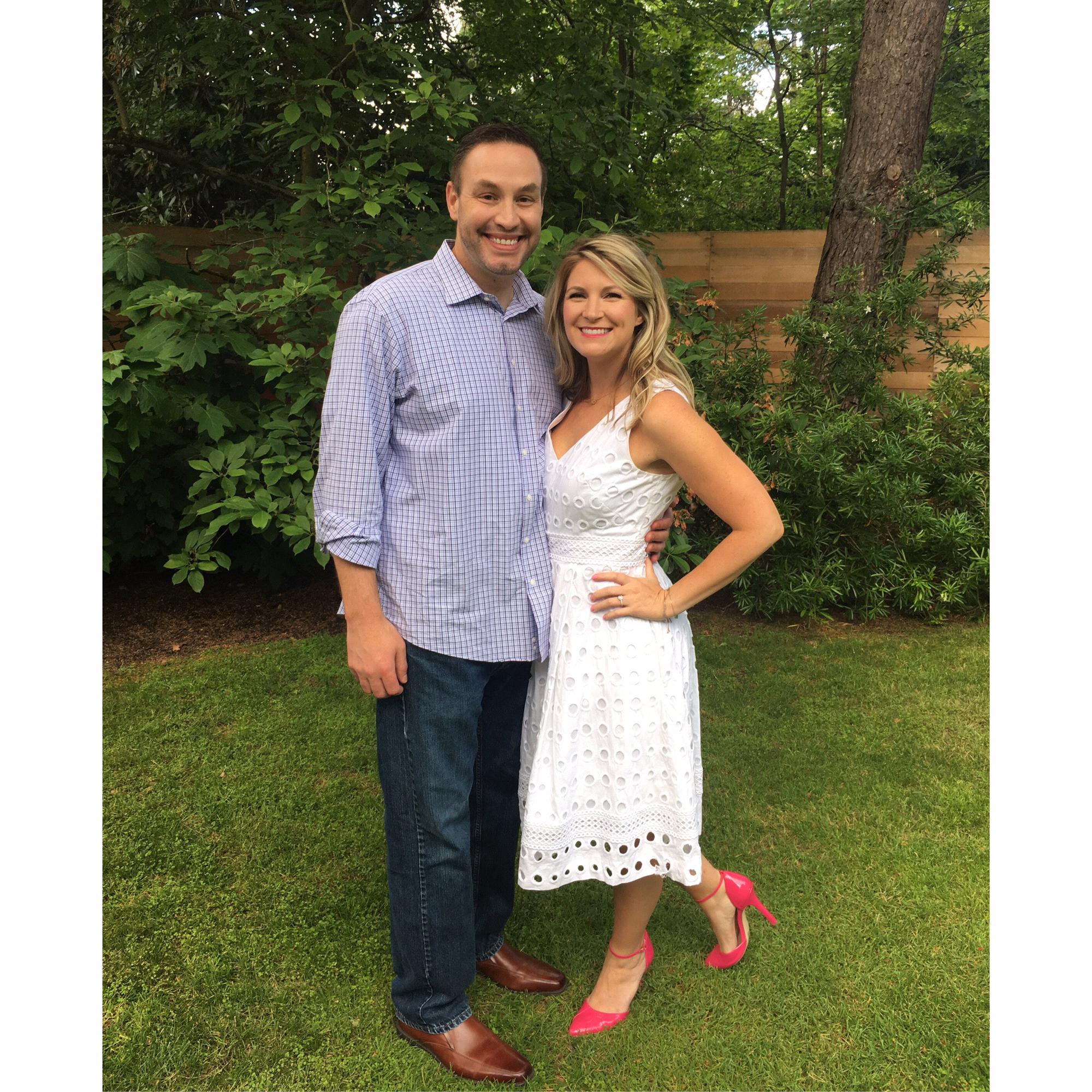 Our engagement party 💍🥂