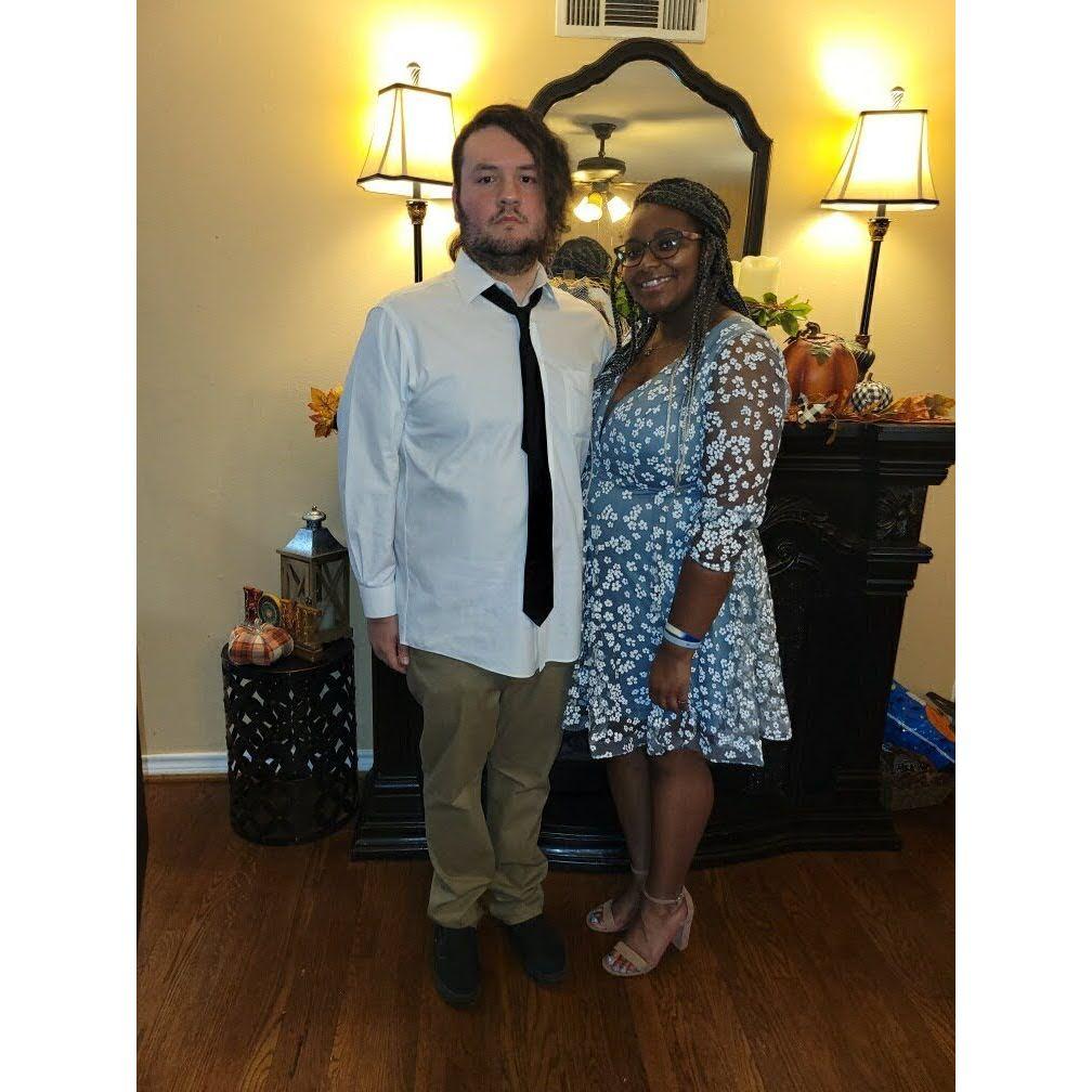 Right before Alec took Tanisha to her birthday dinner