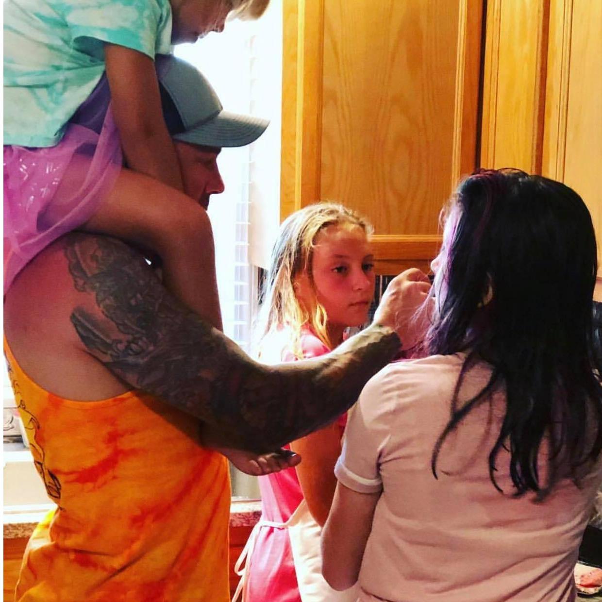 A first blending of the families