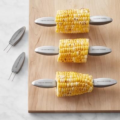 Williams Sonoma Corn Holders, Set of 4