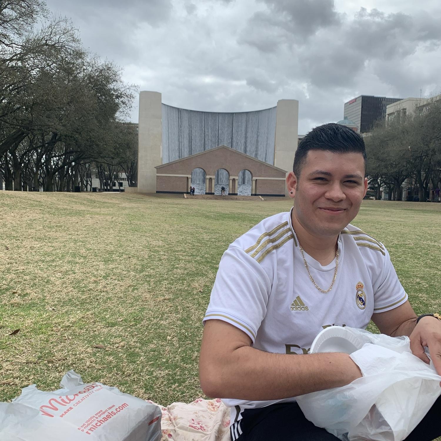 Our first picnic date