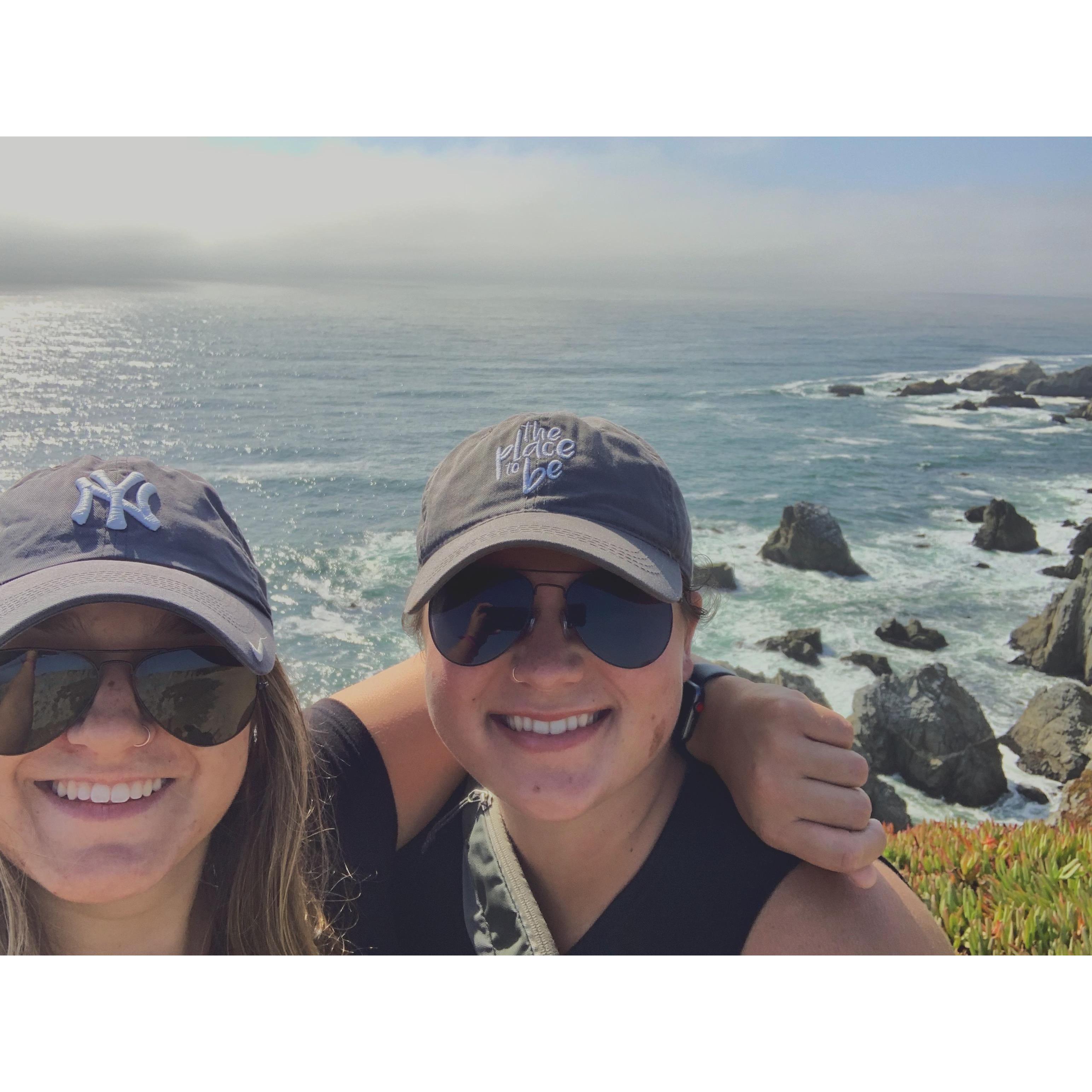 At Bodega Bay in California.