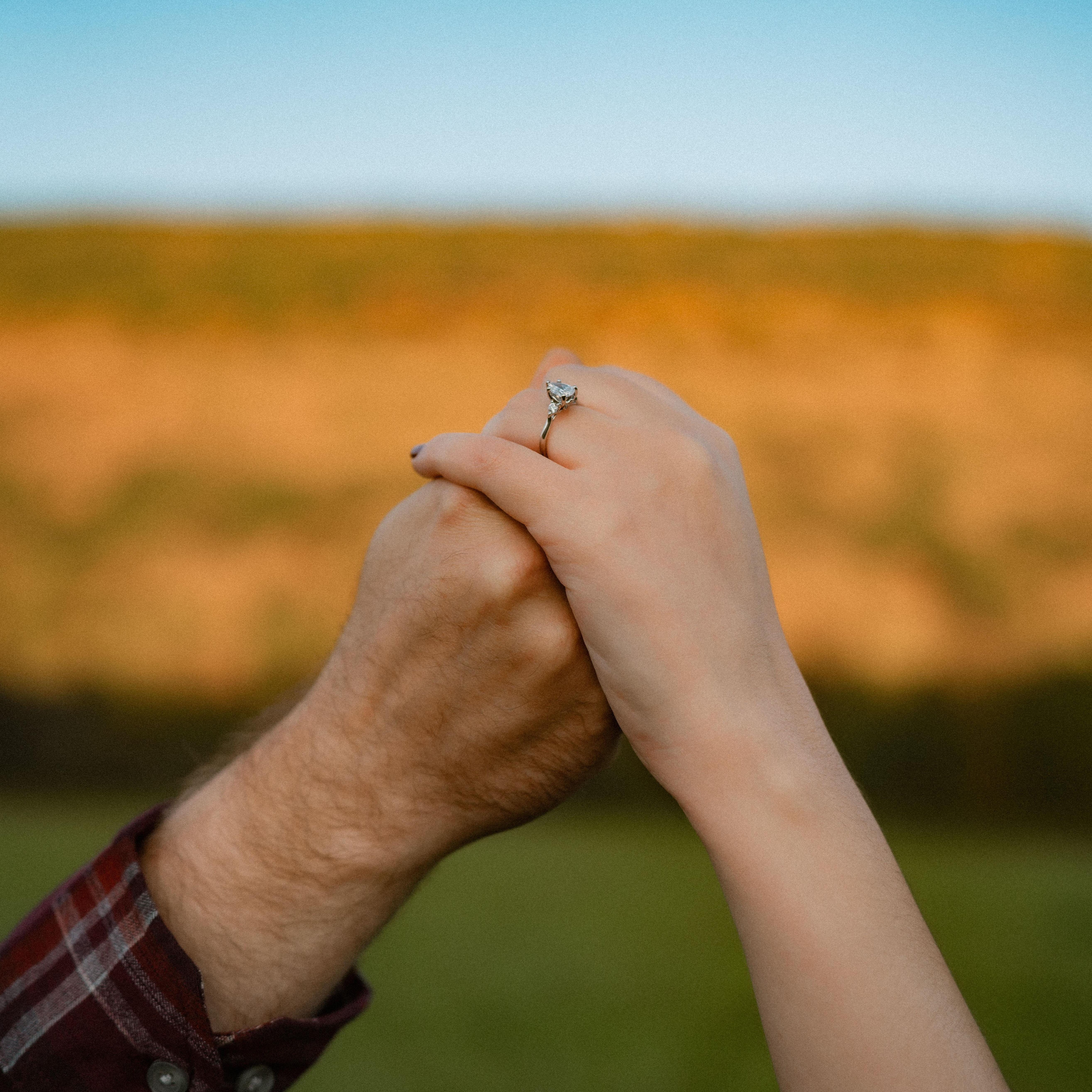 Labrador Hollow Unique Area. October 2023. Engagement photo session with Kat and Corey.