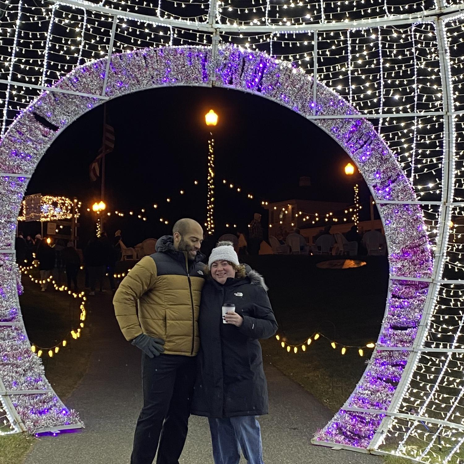 We always love visiting places for Christmas lights in the holiday season!