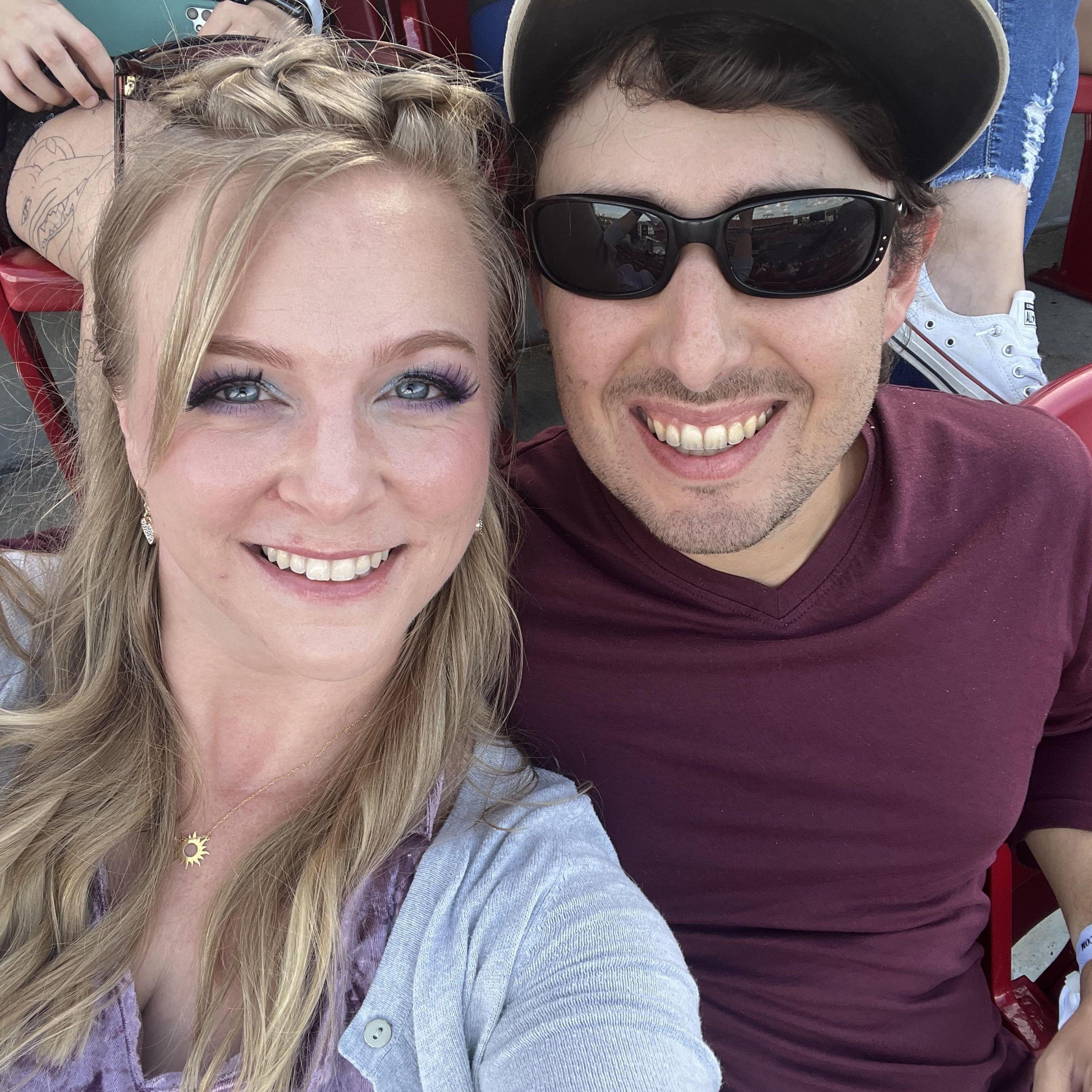 Celebrating Abby's 31st birthday by seeing Taylor Swift in Tampa in April, 2023