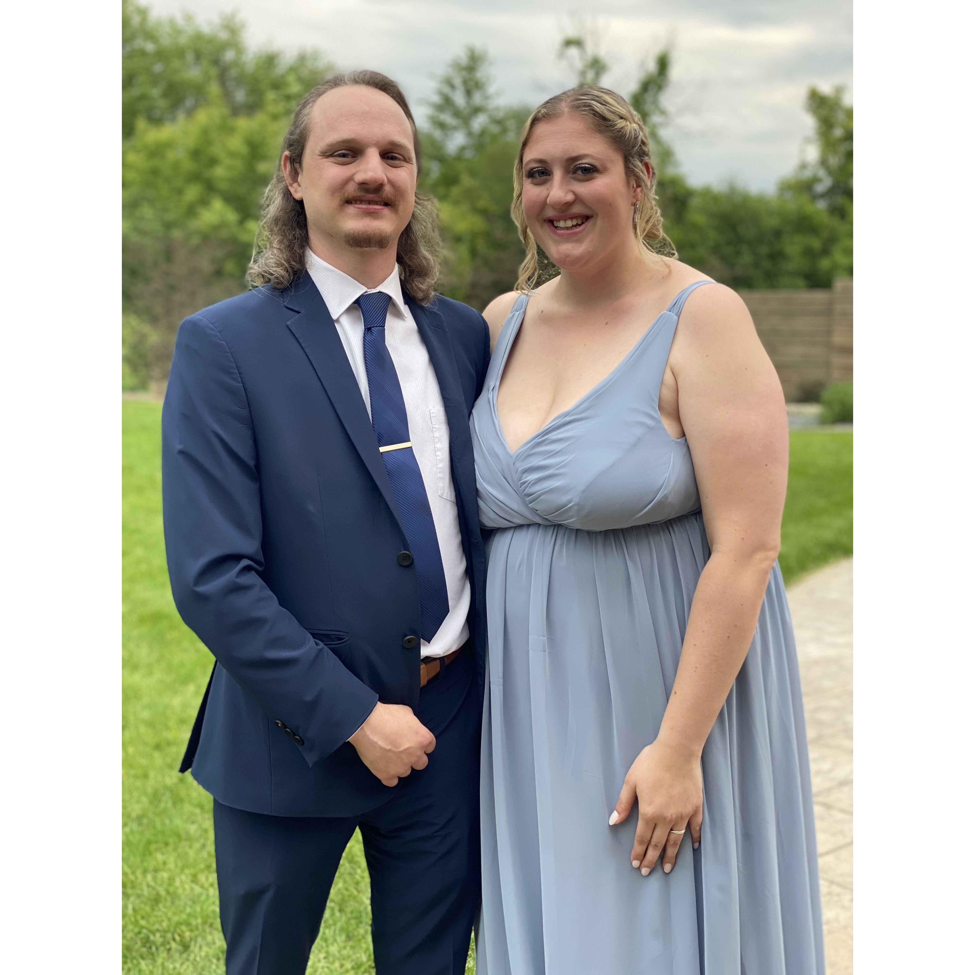 Attending the wedding of our close friends Morgan and Nathan King