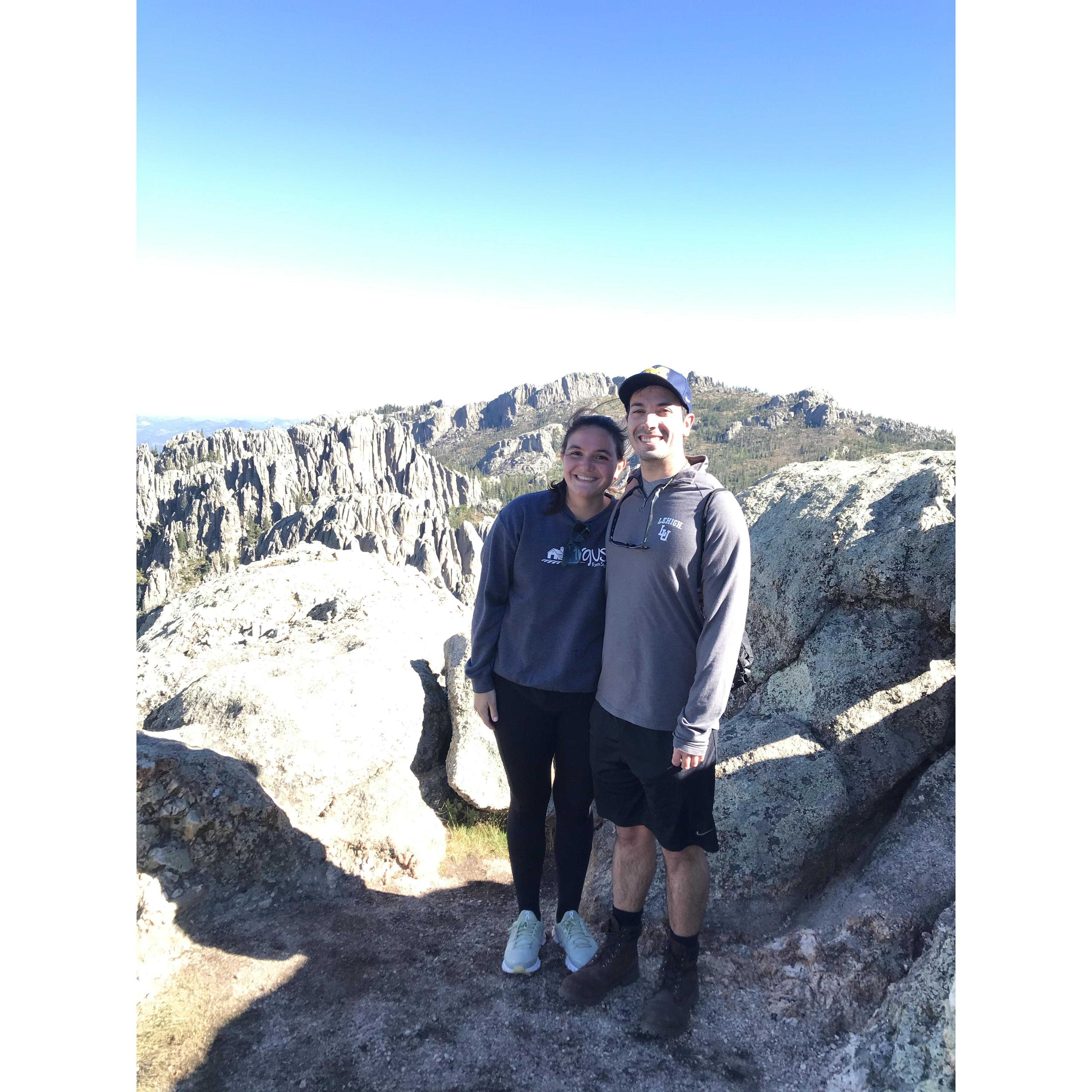 The highest peak in the black hills!