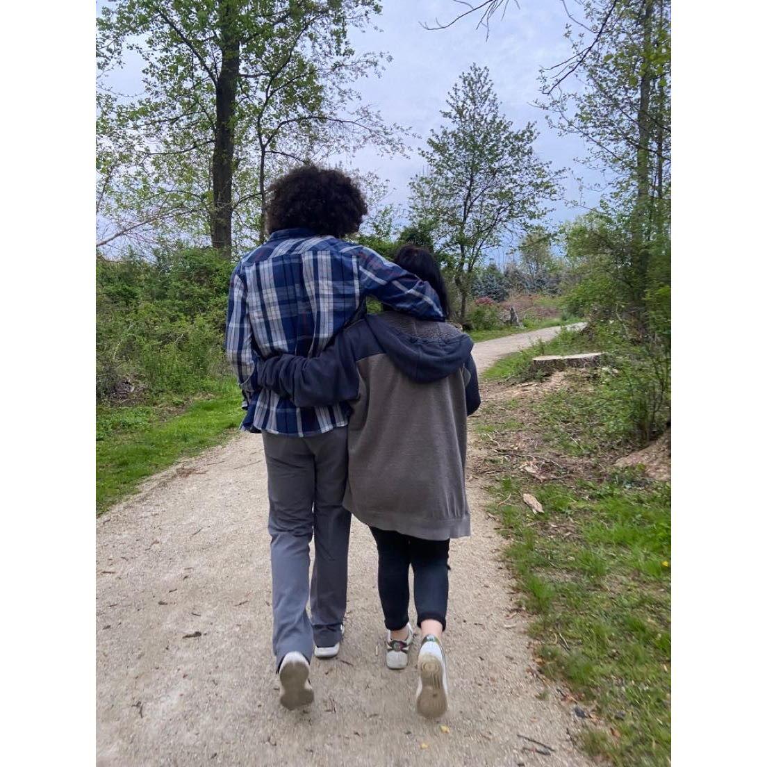 Someone else snapped this right when we started dating.