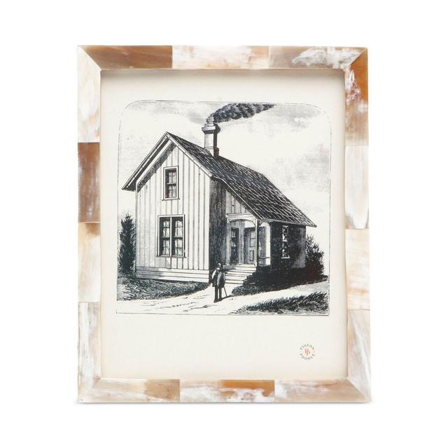 Pigeon & Poodle Essen Horn Frame, 8" x 10"