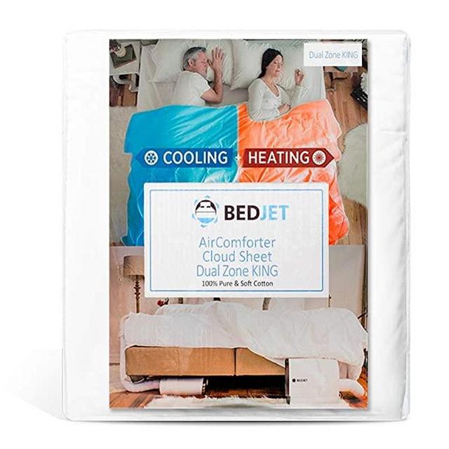 BedJet Cooling, Heating & Climate Control just for Your Bed (Cloud Sheet Dual Zone King)